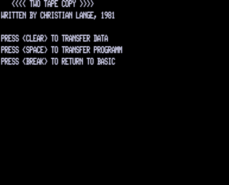 Screen shot